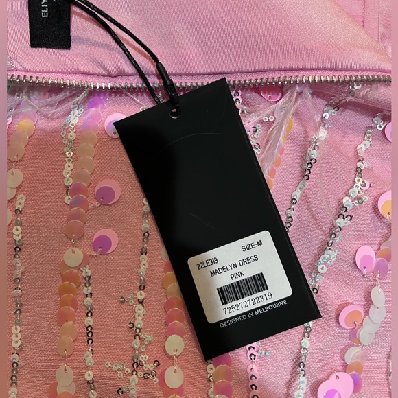 Eliya the Label dress. Pink Madelyn Dress - Picture 7 of 7